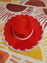 Toy Story Jessie The Cowgirl Adult Sized Cowboy Hat Pixar Cosplay Halloween