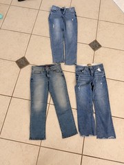 Women’s Jeans Lot 8 Pairs Mixed Brands Flare Bootcut Straight Leg