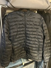 32 Degrees Black Navy Puffer Jacket Size Small