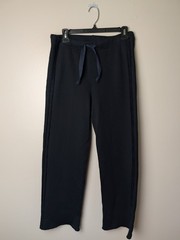 Frank & Eileen Bella Italian Sweatpant British Royal Navy Small Triple Fleece