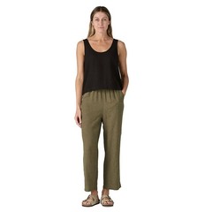 Patagonia Garden Island Pants River Rock Green Hemp Blend Womens XS, S, M, L, XL