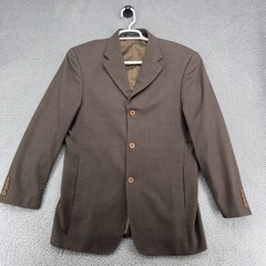 Hugo Boss Loro Piana Super 100’s Blazer 42R Jacket Brown Made Italy Wool