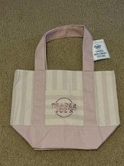 Trader Joe Striped Mini Tote Bag
