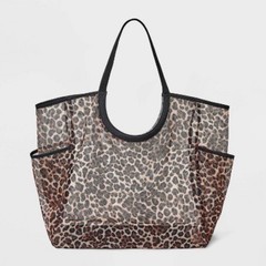 Packable Cut Out Mesh Tote Handbag – Shade & Shore™