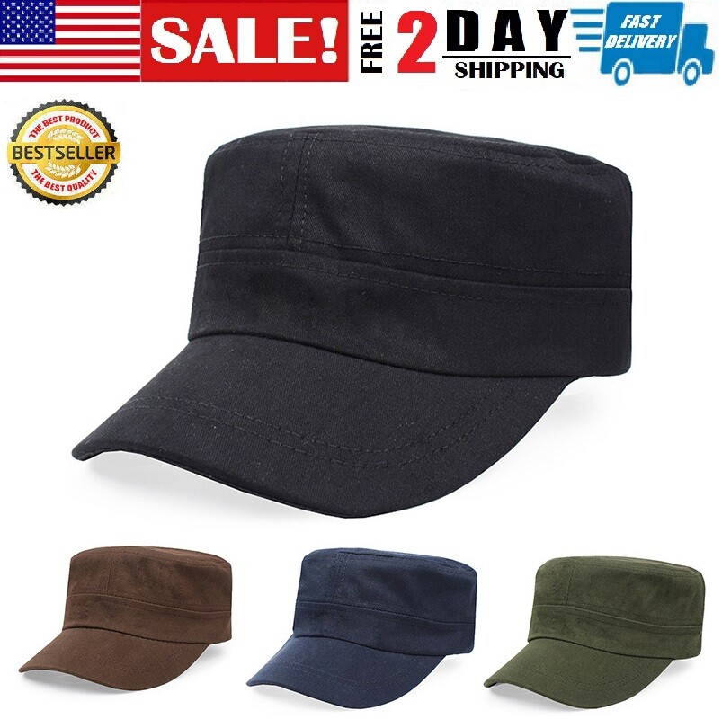 Adjustable BDU Fitted Army Cadet Military Cap Hat Patrol Castro Combat Hunting