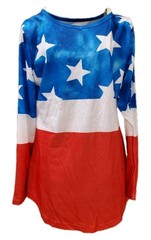 Red And White And Blue Blouse Small Unbranded See Seller’s Description