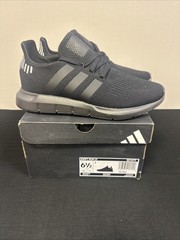 Adidas Swift Run 1.0 Triple Black Sportswear Womens Sneakers IE7477 Size 6.5