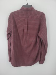 Ralph Lauren Shirt Mens XL Red Plaid Custom Fit Button Down Pony Long Sleeve