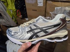 US 11 Asics Gel Kayano 14 Men Shoe Silver Metalic Cream