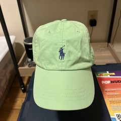 Polo Ralph Lauren Twill Signature Ball Cap – Lime Green