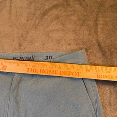Purnell Santa Barbara Shorts Mens 30 Blue Stretch Lightweight Performance