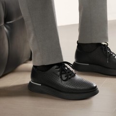 Men’s Casual Dress Oxfords Shoes Business Formal Derby Sneakers US Size 8-13