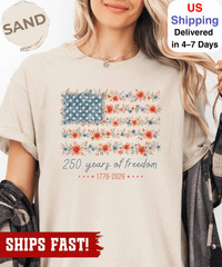 America 250th Anniversary Shirt Patriotic USA 1776 2026 Independence Day America