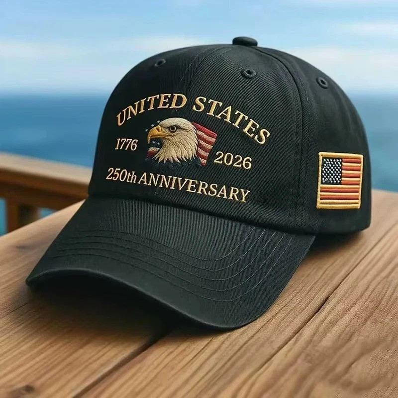 United States 250th Anniversary Baseball Cap – 3D Embroidered Hat*****