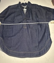 Dolman Sleeve Denim Tunic Talbots Large NWOT Never worn
