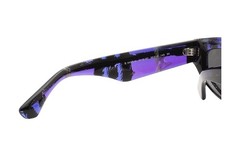 Burberry Prorsum Sunglasses BE 4425U 4113/87 Violet Check Plaid with Case