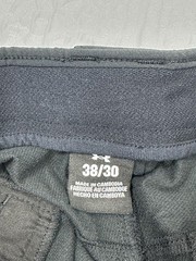 Under Armour Storm Men’s Size 38xL30 Black Alpha Flat-Front Pants $100 NWT