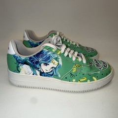 Sailor Neptune Force Low Sneakers | Custom Made | Sailor Moon | Size 10M