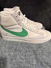Nike Blazer Mid ’77 Pro Club Sneakers Phantom White Stadium Green New Size 11.5