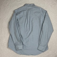 Ralph Lauren Button Down Shirt Mens XL Blue Preppy Plaid Custom Fit