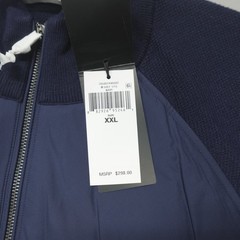 RLX Ralph Lauren Men’s Hybrid Full Zip Sweater Golf Navy Jacket Primaloft $298