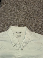 Tecovas Men’s Button Up Pearl Snap Shirt Short Sleeved Size Small