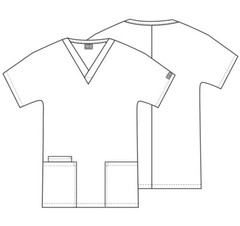 Cherokee Workwear Originals Women’s V-Neck Scrub Top | 4700