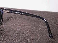 Fendi Blue Clear Logo Print Sunglasses Made in Italy FRAME ONLY