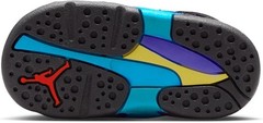 Toddler’s Jordan 8 Retro “Aqua” Black/Multi-Color (305360 006)