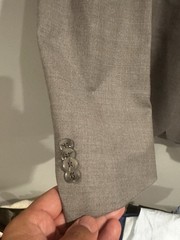 Peter Millar Crown 44S Men’s Gray 100% Wool Sports Coat Blazer CA00429 Canada