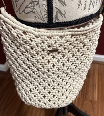 Ripcurl Crochet Knit Macrame Crossbody Purse Bag Boho Festival Cottage Beach