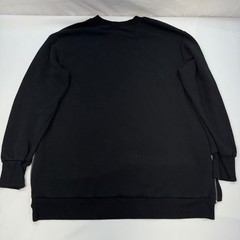 Varley Charter Sweat 2.0 DoubleSoft Black Side Zip Sweatshirt VAR01658 Large