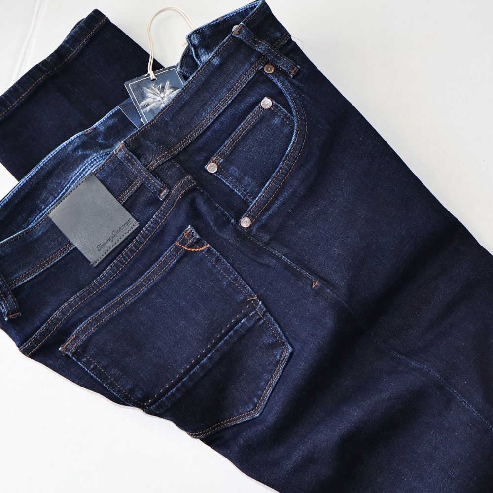 Tommy Bahama Indigo Palms Jeans Dark Indigo Wash ST124495 New 35×32 35 Waist