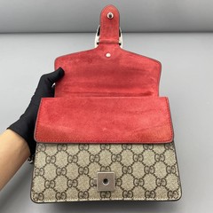 Gucci Mini Dionysus Beige Red Gg Monogram (ym052726f0r)
