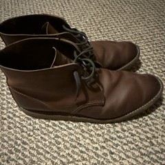 Red Wing Shoes Men’s Brown Leather Chukka Ankle Boots Lace-Up US 12 D (4067)