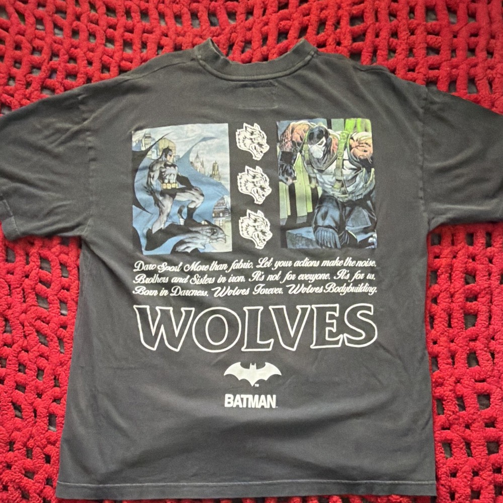 Darc Sport x Batman “Gotham’s Monsters” Side-by-Side Oversized Tee size M