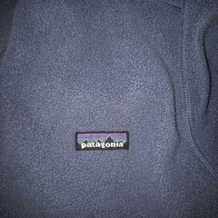 Patagonia Micro D 1/4 Zip Pullover Fleece Men S Blue Outdoors Nature Hiking Camp