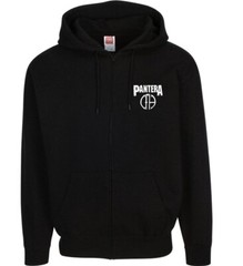 Pantera Heavy Metal Band Men’s Black Zip Hoodie (Multiple Variations)