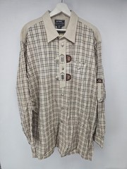 National Outfitters Mens Cotton Shirt Unique Design Size 2XL
