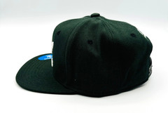 Adidas Originals Trefoil Chain Snapback Hat Black White Logo OSFA NWT