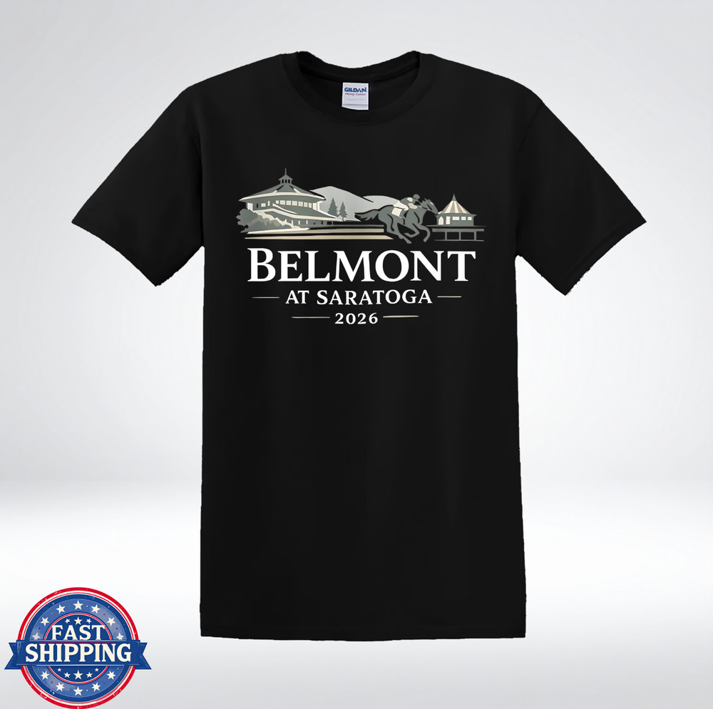 Horse Racing At Saratoga 2026 Fan T-Shirt