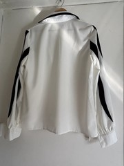Shein Button Up White Blouse Shirt Size Large UK 12 – 14 BNWOT
