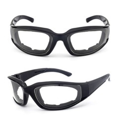 3 Pairs Chopper Motorcycle Padded Foam Wind Resistant Riding Glasses Sunglasses