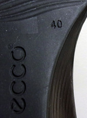 ECCO BLACK LEATHER SLINGBBACK OPEN TOE SANDALS HEELS SHOES WOMENS SZ 9 9.5 EU 40