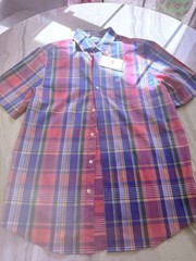 Chaps Men’s & Big Men’s Short Sleeve Easy Care Stretch Poplin Shirt, Size M