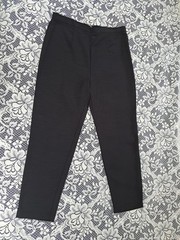 Betsy Lauren Petites Pant Set 10P Lime Green Sleeveless Top Black Tapered Pants