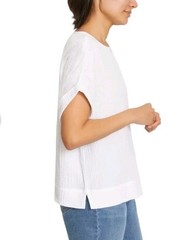 GLORIA VANDERBILT WOMEN’S COTTON GAUZE PULLOVER TOP