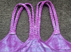 Mudd Tie Dye Crop Tank Size Large