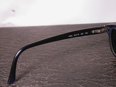 Fendi Blue Clear Logo Print Sunglasses Made in Italy FRAME ONLY