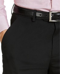 $500 Alfani Men’s Slim Fit Black Stretch Solid Suit 40 R 34 x 30 zja1726a